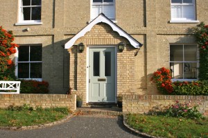 Solid Pine front door