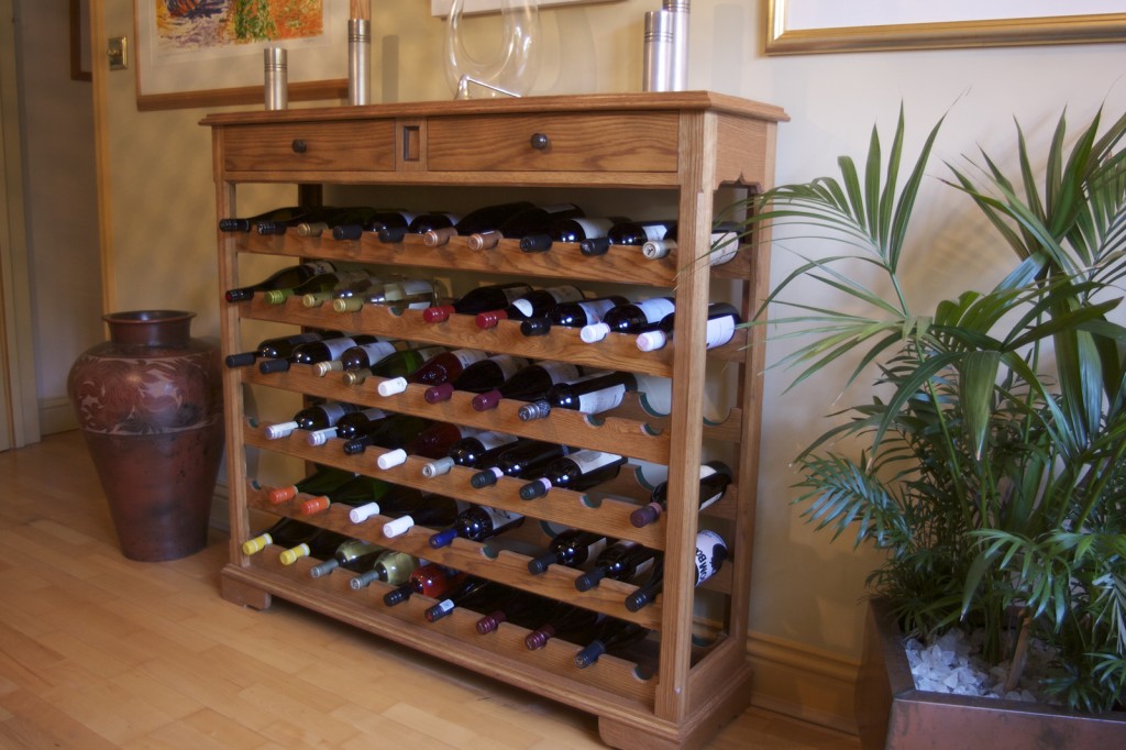 Solid Oak Wine Rack Chapman Bespoke Woodwork