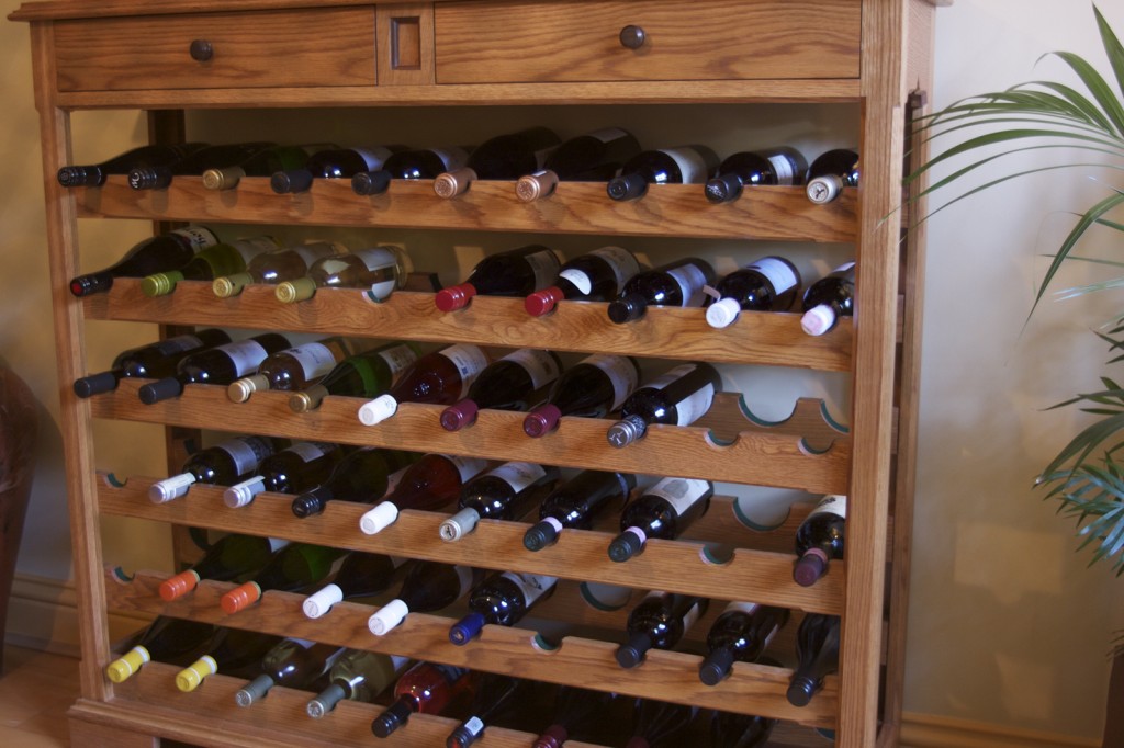 oak wine racks for sale