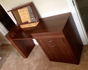 Walnut Dressing Table