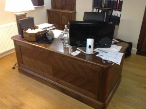 Walnut home office